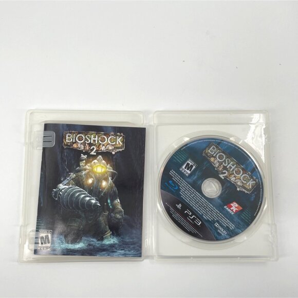 Bioshock 2 Sony PlayStation 3 PS3 Game With Case & Manual 2K Games Clean Disc - Picture 3 of 4